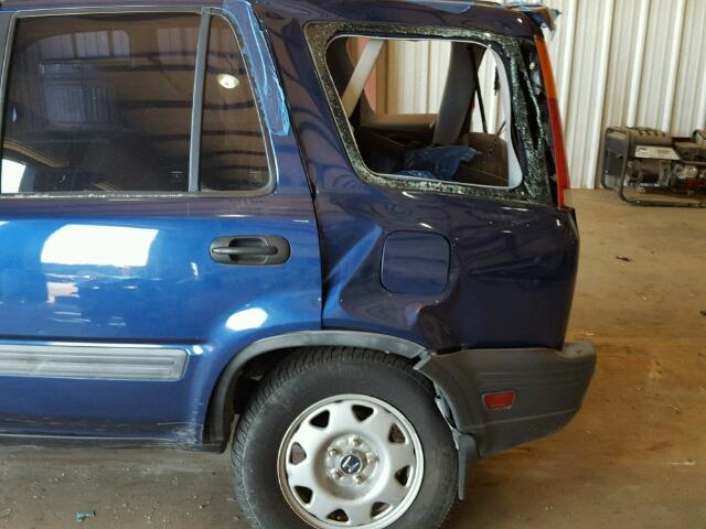 JHLRD2849XC004672 - 1999 HONDA CR-V BLUE photo 9