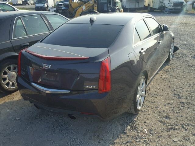 1G6AA5RX2F0100935 - 2015 CADILLAC ATS BURGUNDY photo 4