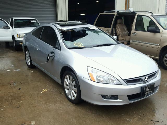 1HGCM82636A003352 - 2006 HONDA ACCORD SILVER photo 1