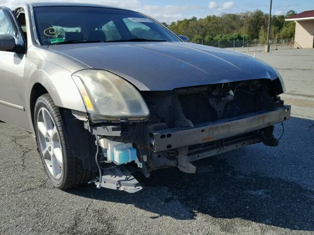 1N4BA41E14C890736 - 2004 NISSAN MAXIMA GRAY photo 9