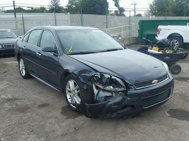 2G1WU57M891242453 - 2009 CHEVROLET IMPALA LTZ BLUE photo 1