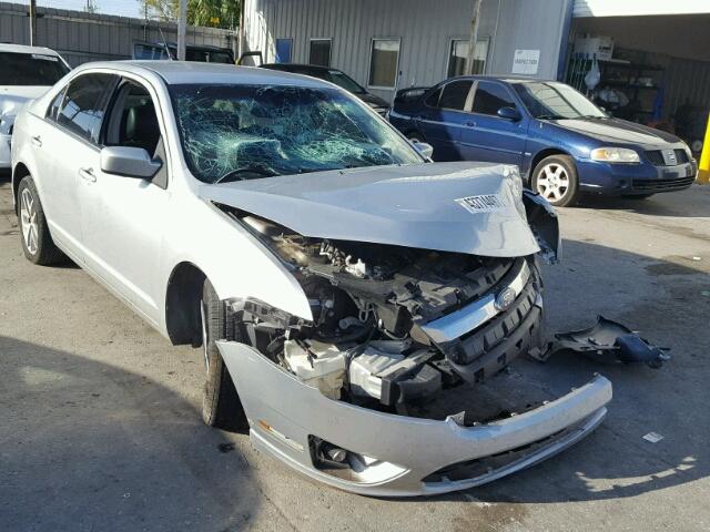 3FAHP0JA7BR340843 - 2011 FORD FUSION SEL SILVER photo 1