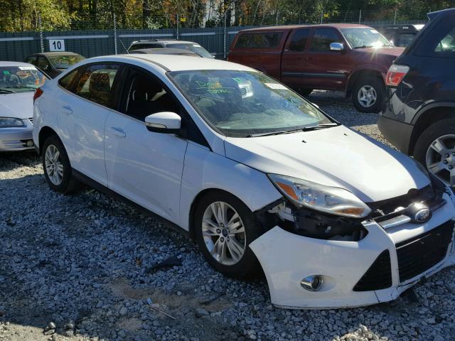 1FAHP3H27CL374992 - 2012 FORD FOCUS SEL WHITE photo 1