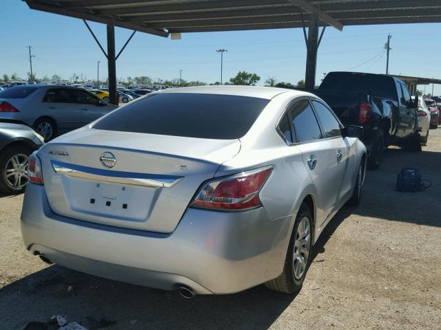 1N4AL3AP6FC119502 - 2015 NISSAN ALTIMA 2.5 SILVER photo 4