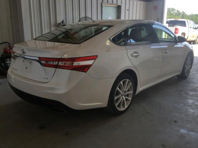 4T1BK1EB4DU070680 - 2013 TOYOTA AVALON BAS WHITE photo 4