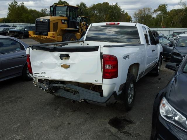 1GCEK19018Z254395 - 2008 CHEVROLET SILVERADO WHITE photo 4