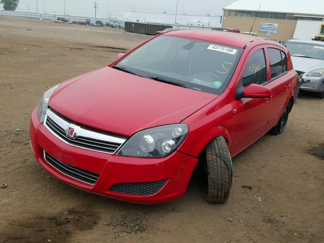 W08AR671385060678 - 2008 SATURN ASTRA XE RED photo 2