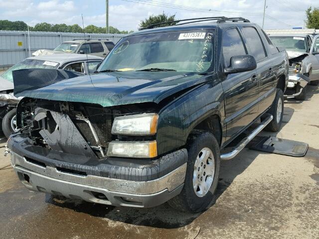 3GNEC12T94G287079 - 2004 CHEVROLET AVALANCHE 绿色 照片 2