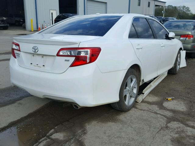 4T1BF1FK4CU134346 - 2012 TOYOTA CAMRY BASE WHITE photo 4