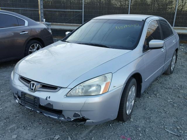 1HGCM56333A075856 - 2003 HONDA ACCORD LX SILVER photo 2