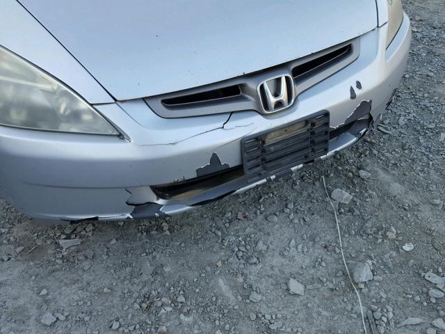 1HGCM56333A075856 - 2003 HONDA ACCORD LX SILVER photo 9