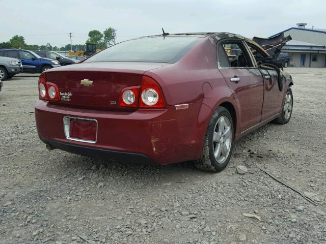 1G1ZK57B18F290949 - 2008 CHEVROLET MALIBU LTZ 栗色 照片 4