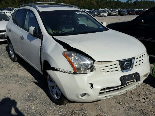 JN8AS5MT6AW005917 - 2010 NISSAN ROGUE S WHITE photo 1