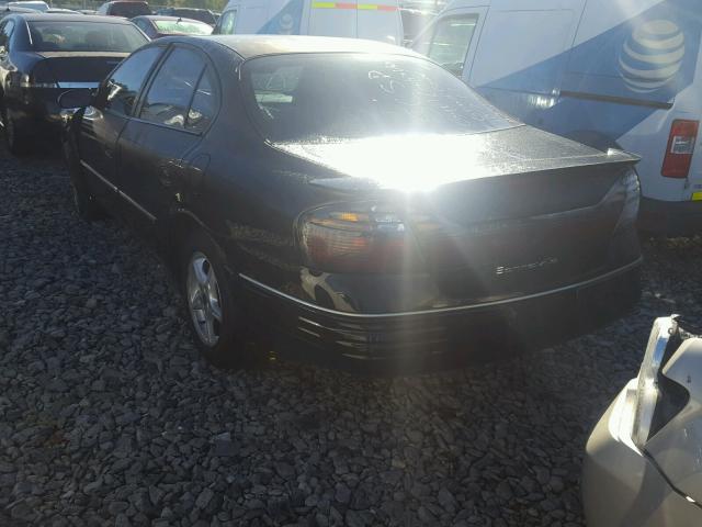 1G2HX54K7Y4199516 - 2000 PONTIAC BONNEVILLE BLACK photo 3