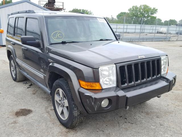 1J8HG48K66C363169 - 2006 JEEP COMMANDER GREEN photo 1