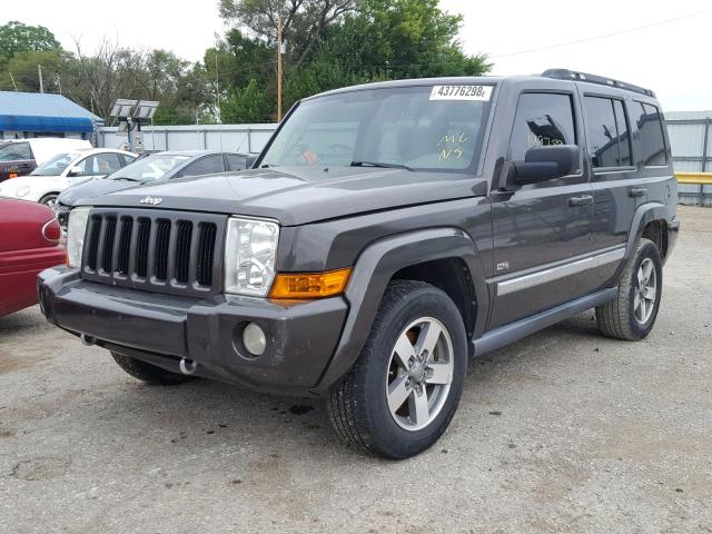 1J8HG48K66C363169 - 2006 JEEP COMMANDER GREEN photo 2