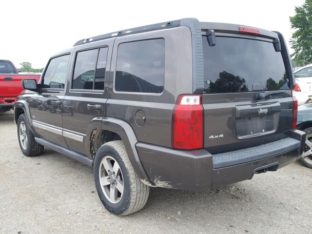 1J8HG48K66C363169 - 2006 JEEP COMMANDER GREEN photo 3