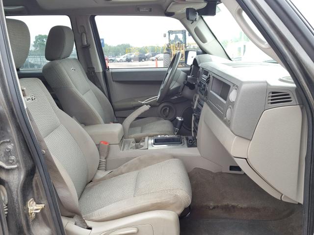 1J8HG48K66C363169 - 2006 JEEP COMMANDER GREEN photo 5