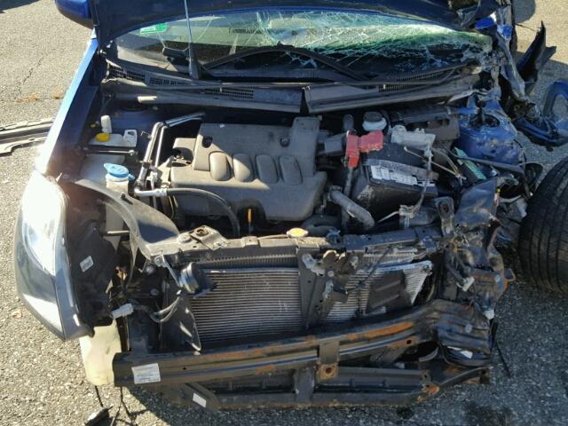 3N1AB6AP3CL741766 - 2012 NISSAN SENTRA BLUE photo 7