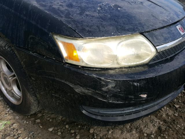 1G8AG52F63Z133077 - 2003 SATURN ION LEVEL BLACK photo 10