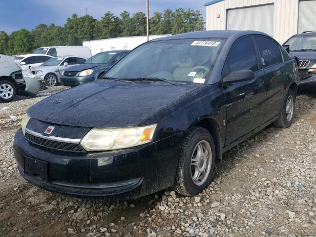 1G8AG52F63Z133077 - 2003 SATURN ION LEVEL BLACK photo 2