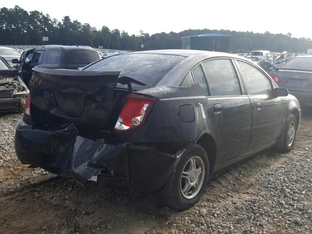 1G8AG52F63Z133077 - 2003 SATURN ION LEVEL BLACK photo 4
