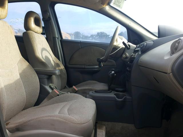 1G8AG52F63Z133077 - 2003 SATURN ION LEVEL BLACK photo 5