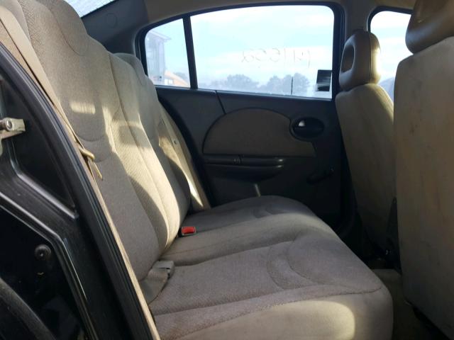 1G8AG52F63Z133077 - 2003 SATURN ION LEVEL BLACK photo 6