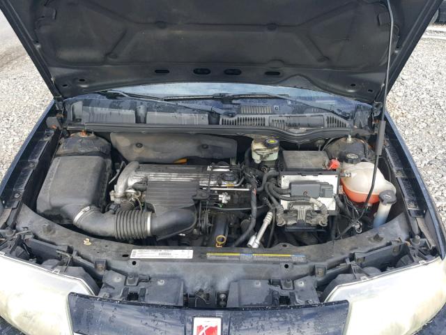1G8AG52F63Z133077 - 2003 SATURN ION LEVEL BLACK photo 7