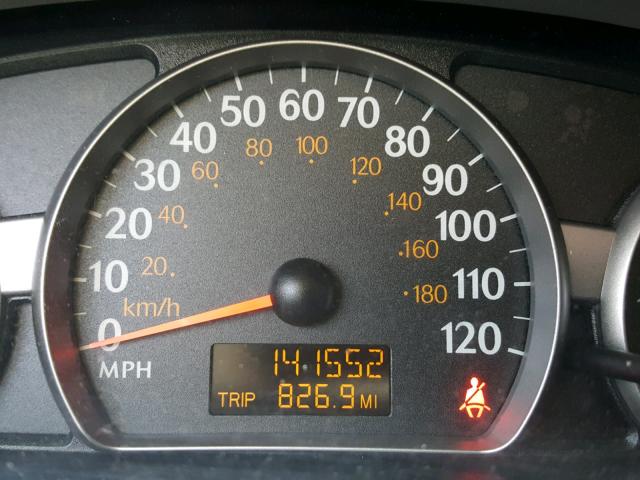 1G8AG52F63Z133077 - 2003 SATURN ION LEVEL BLACK photo 8