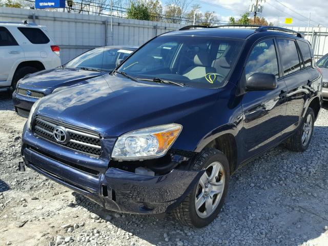 JTMBD33V975087867 - 2007 TOYOTA RAV4 BLUE photo 2