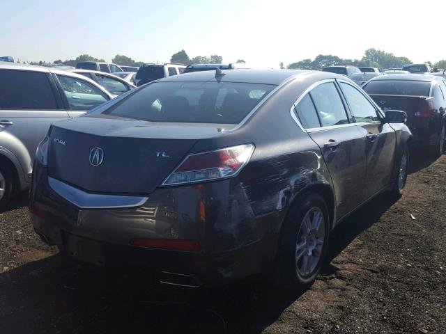 19UUA8F21AA016646 - 2010 ACURA TL BLACK photo 4