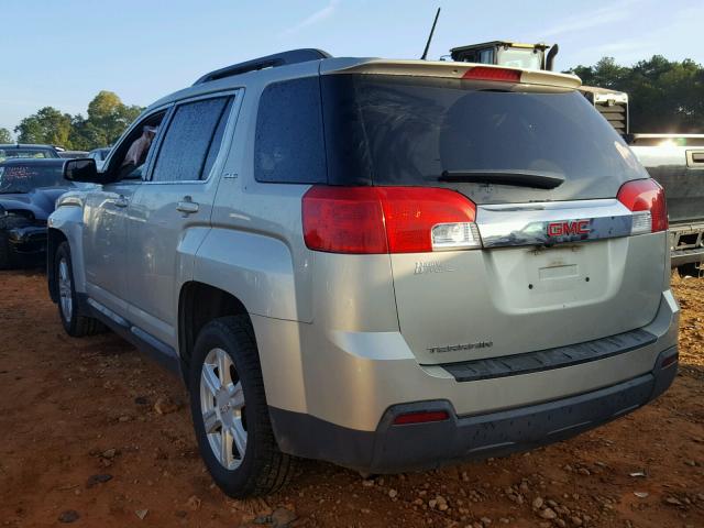 2GKALREK7E6100402 - 2014 GMC TERRAIN SL SILVER photo 3