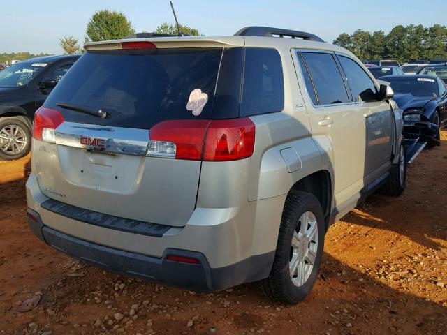 2GKALREK7E6100402 - 2014 GMC TERRAIN SL SILVER photo 4