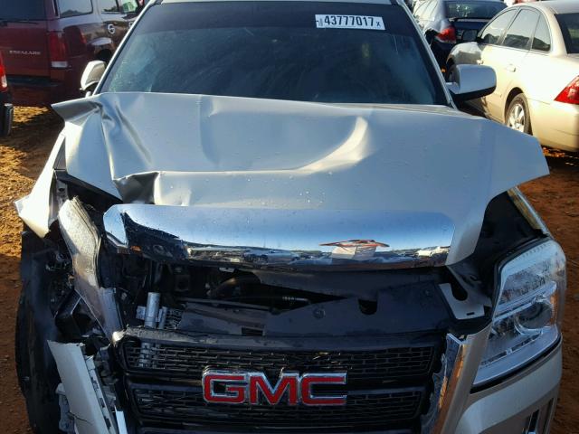 2GKALREK7E6100402 - 2014 GMC TERRAIN SL SILVER photo 7