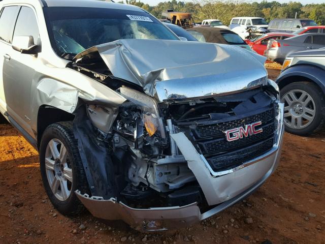 2GKALREK7E6100402 - 2014 GMC TERRAIN SL SILVER photo 9