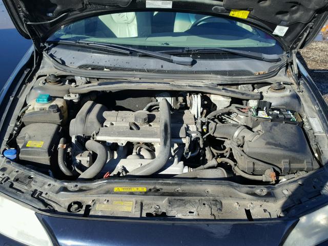 YV1RH592862510198 - 2006 VOLVO S60 BLACK photo 7