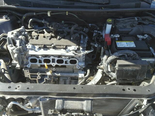 3N1AB7APXGY282606 - 2016 NISSAN SENTRA S BLUE photo 7