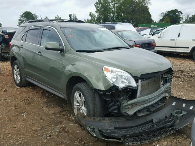 2GNALBEK4F6225580 - 2015 CHEVROLET EQUINOX LT GREEN photo 1