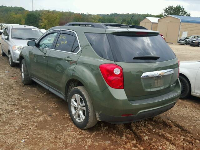 2GNALBEK4F6225580 - 2015 CHEVROLET EQUINOX LT GREEN photo 3