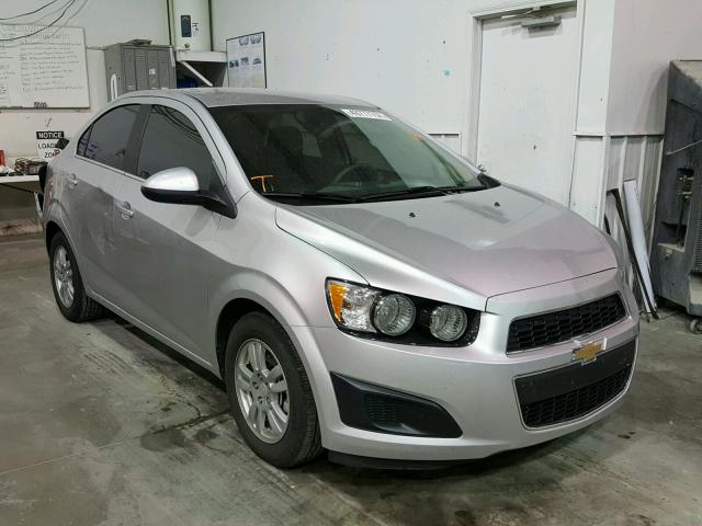 1G1JC5SHXF4212524 - 2015 CHEVROLET SONIC LT SILVER photo 1