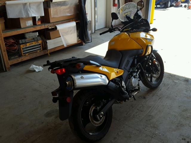 JS1VP54A782101631 - 2008 SUZUKI DL650 YELLOW photo 4