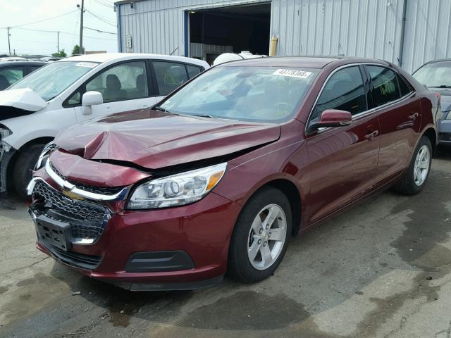 1G11C5SL9FF299387 - 2015 CHEVROLET MALIBU 1LT 勃艮第红 照片 2