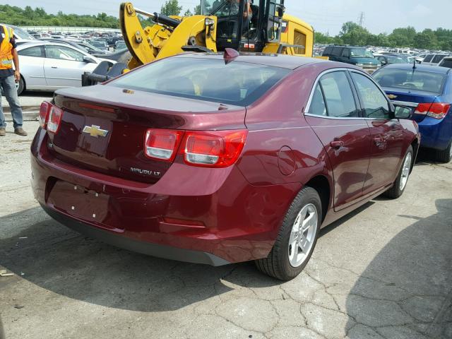 1G11C5SL9FF299387 - 2015 CHEVROLET MALIBU 1LT 勃艮第红 照片 4