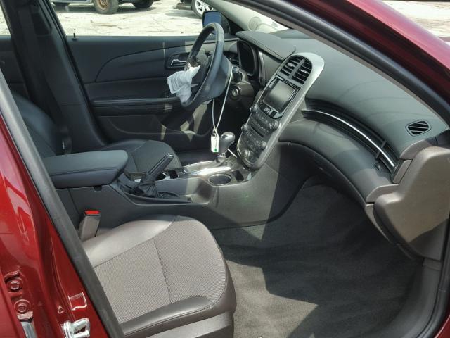 1G11C5SL9FF299387 - 2015 CHEVROLET MALIBU 1LT 勃艮第红 照片 5