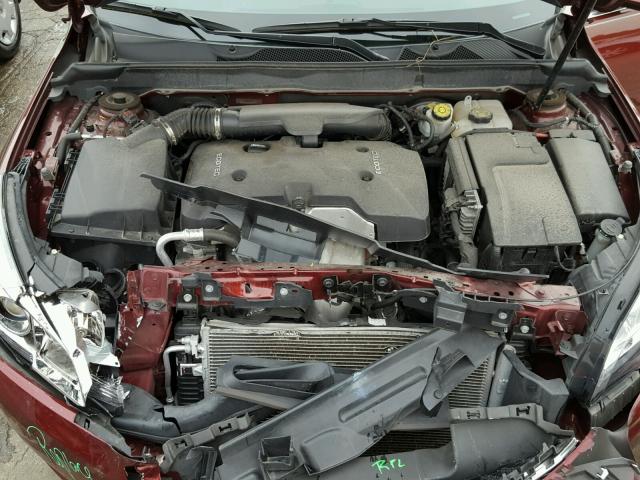 1G11C5SL9FF299387 - 2015 CHEVROLET MALIBU 1LT 勃艮第红 照片 7