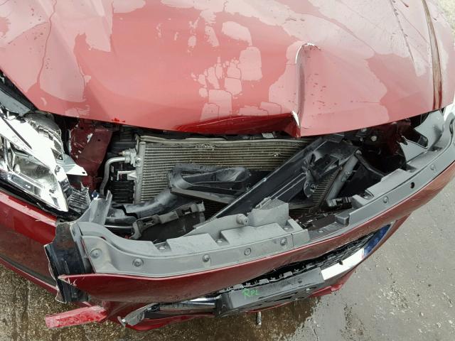 1G11C5SL9FF299387 - 2015 CHEVROLET MALIBU 1LT 勃艮第红 照片 9