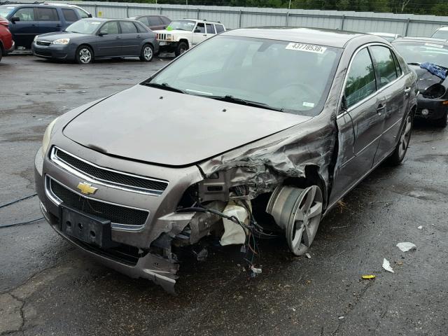 1G1ZC5EU9CF348199 - 2012 CHEVROLET MALIBU 1LT თაფლისფერი ფოტო 2
