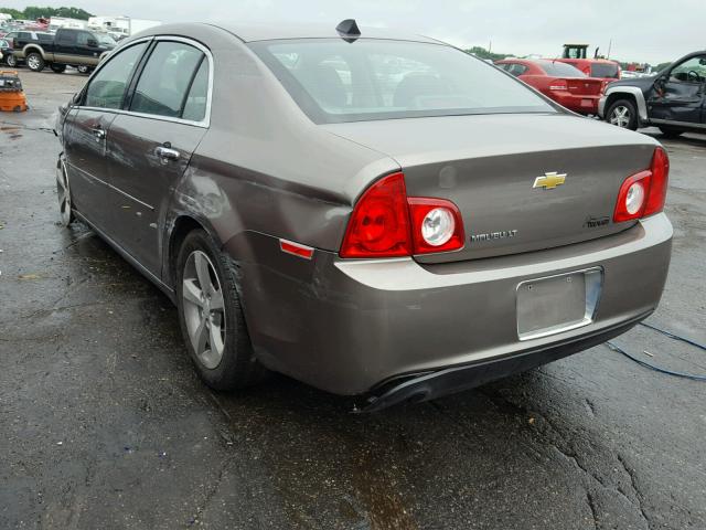 1G1ZC5EU9CF348199 - 2012 CHEVROLET MALIBU 1LT თაფლისფერი ფოტო 3