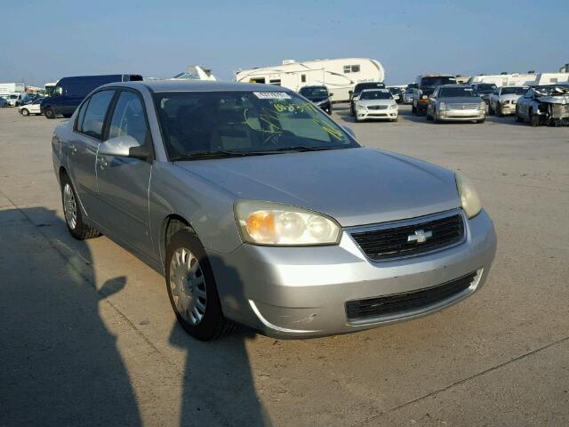 1G1ZT51886F220985 - 2006 CHEVROLET MALIBU SILVER photo 1